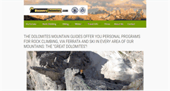 Desktop Screenshot of discoverydolomites.com